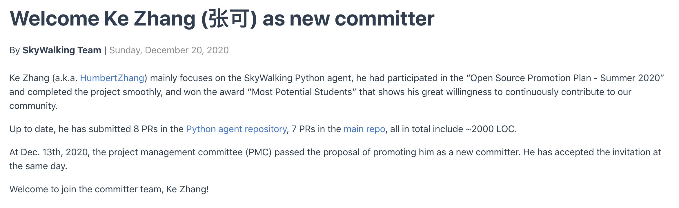 committer